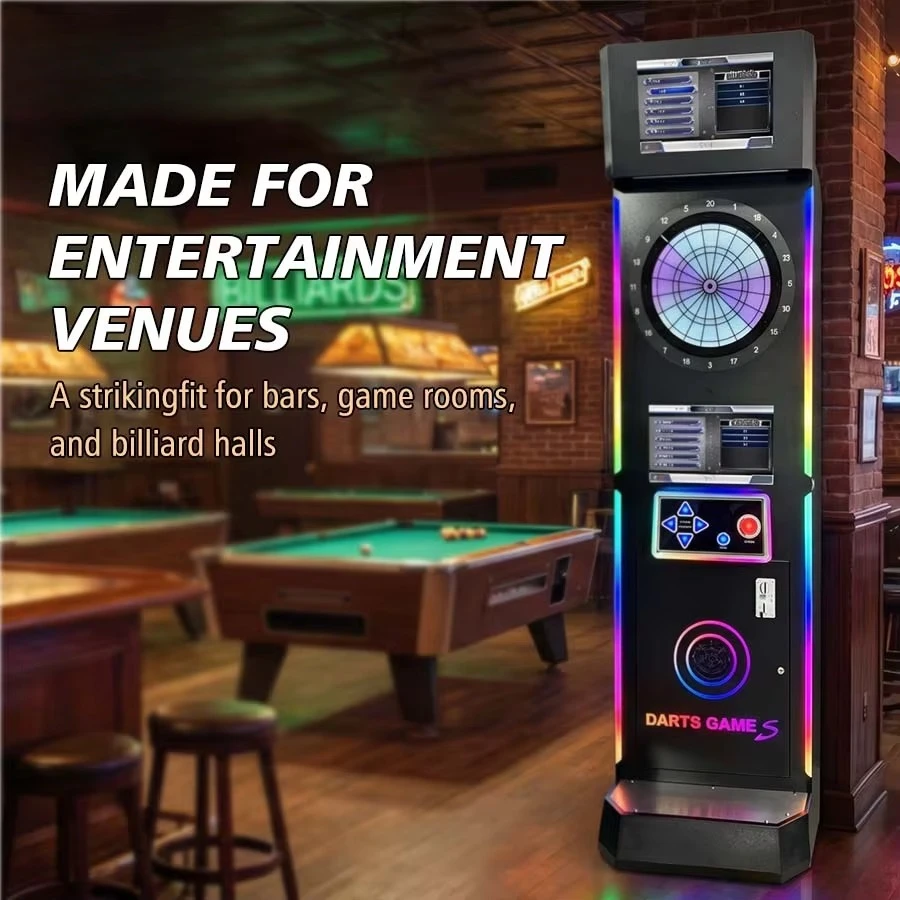 CE Certified Coin Operated Dar - огляд і ціна Electronic Dartboard Cabinet