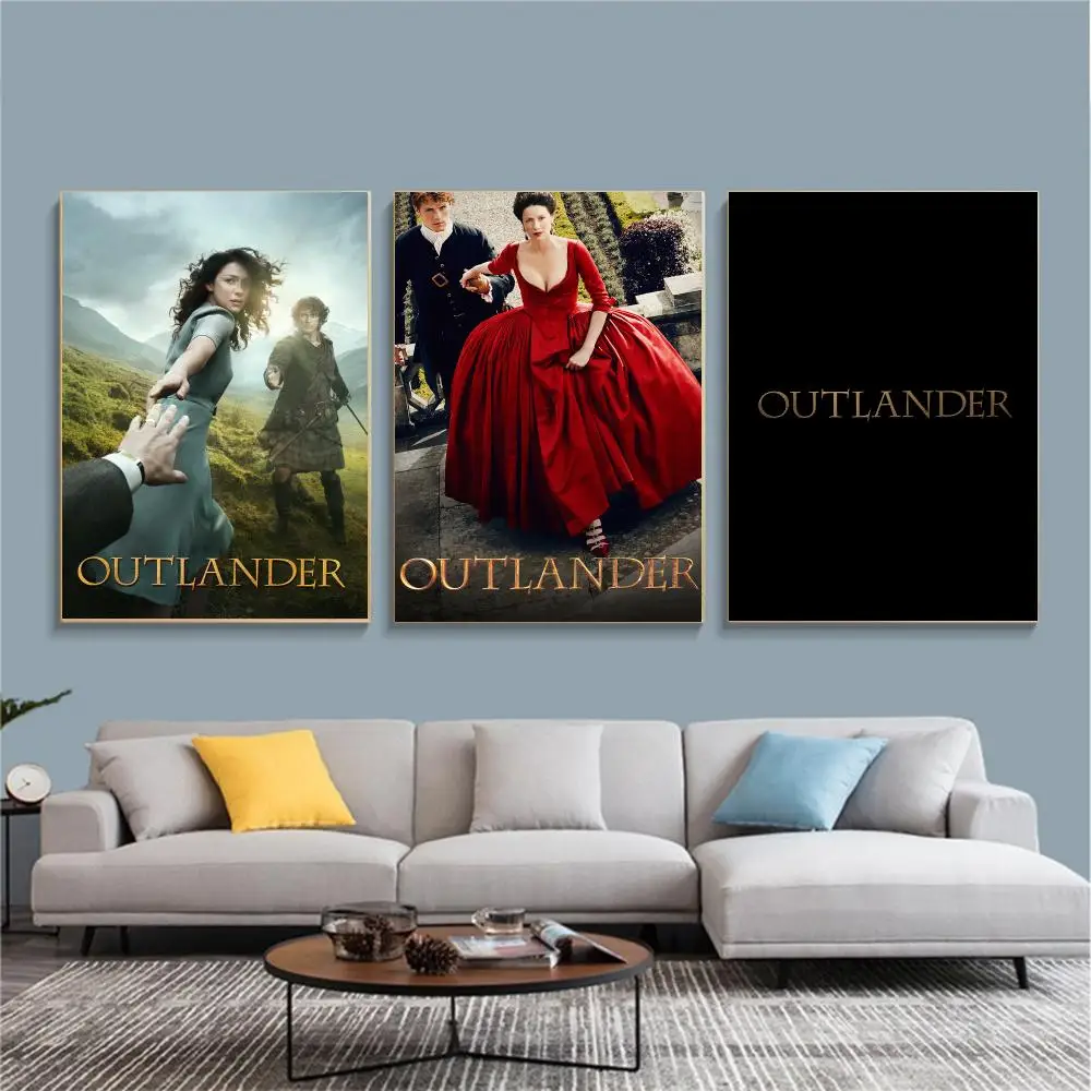 tv series O-Outlander-R Painting Calligraphy Nature Inspired Artwork for Living Room  Home Decoration view 2