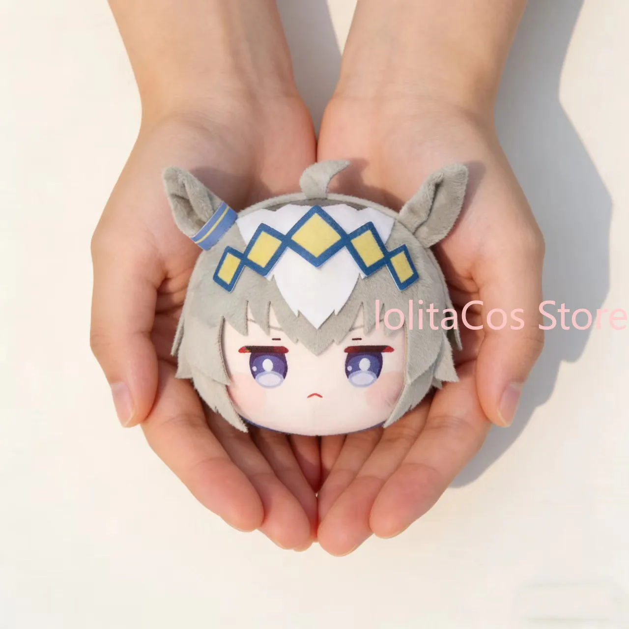 Uma Musume Oguri Cap Tokai Teio Tamamo Cross Special Week Plush Doll Cotton Ball Keychain Anime Bag Charm Pendant Cosplay Gift - view 5