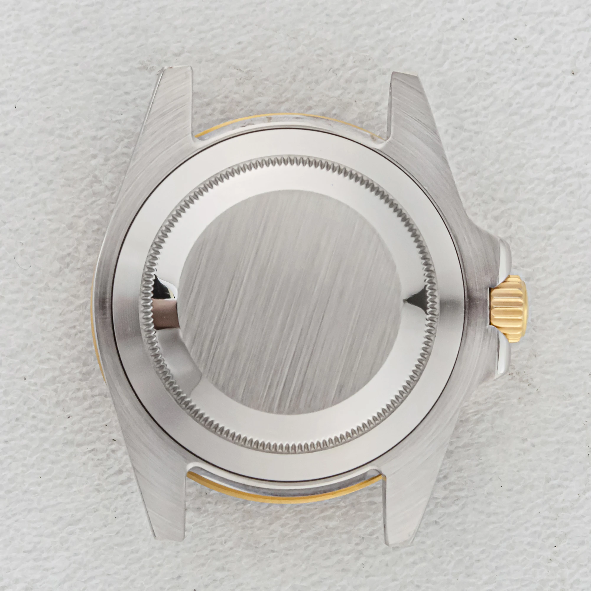 40mm Watch Case Stainless Steel Sapphire Glass 5ATM Waterproof Fit SUB GMT Case NH34 NH35 NH36 Mechanical Automatic Movement