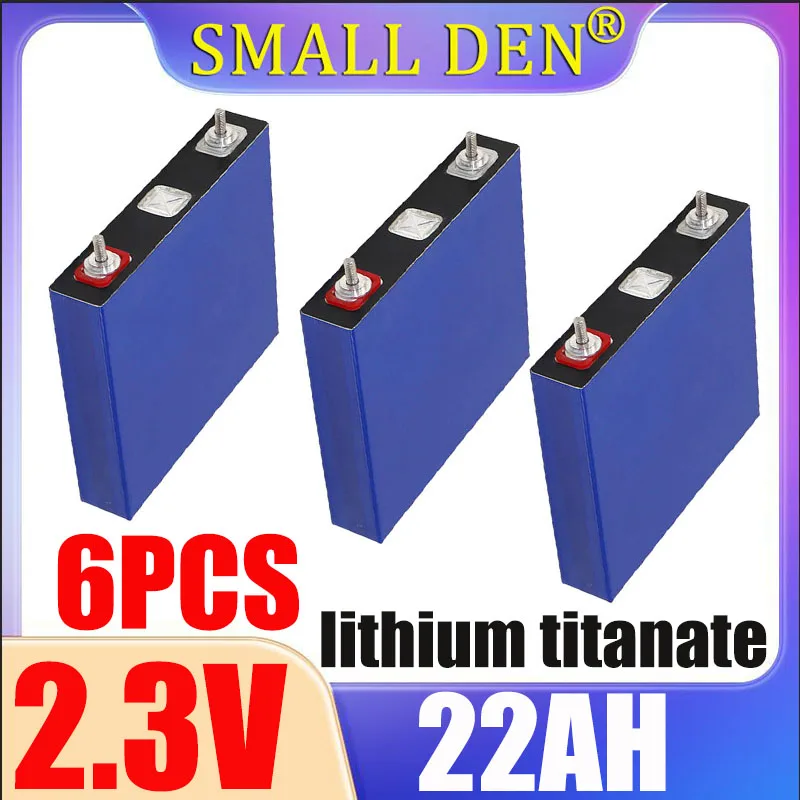 

6pcs new 2.3V 22ah lithium titanate battery 25c high-performance DIY12V 24V 48V electric motorcycle dispatch speaker battery