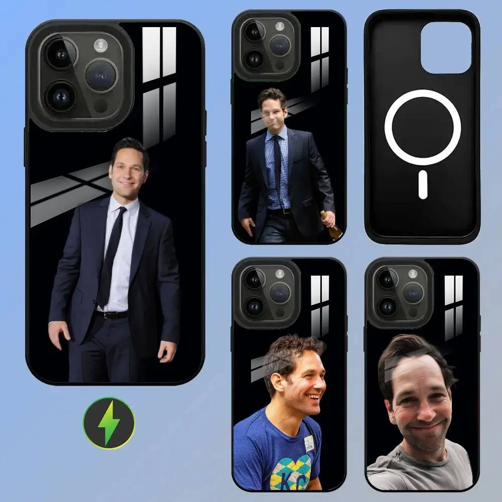 

Paul Rudd Wireless Charging Glass Texture Printed Phone Case For iPhone 11/12/13/14/15/16/17 Plus, Pro, Pro Max & Air