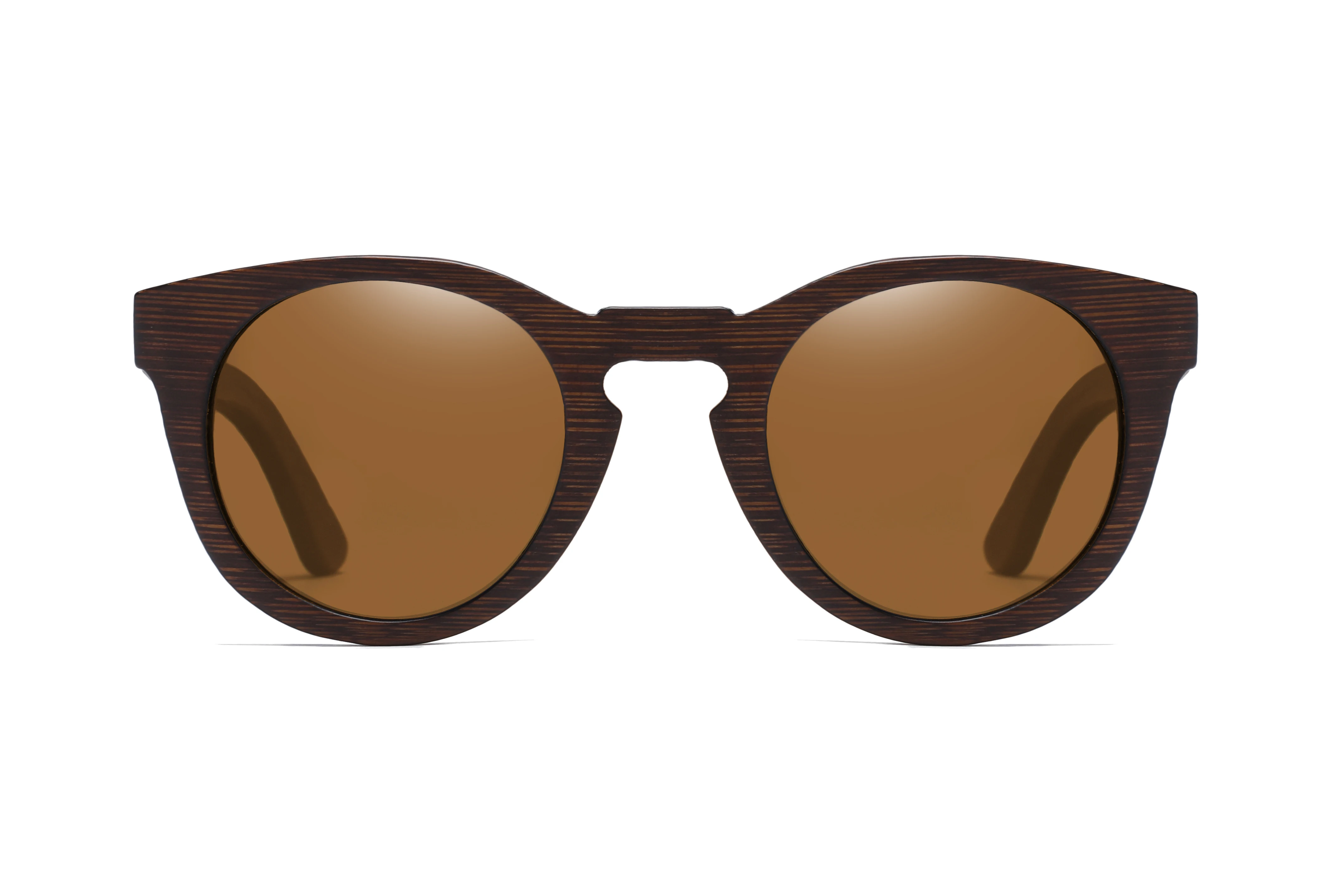GM Brand Design Lente Nieuwe Stijl 100% Bamboe Gepolariseerde Zonnebrillen Heren Dames Mode Bril UV400 Kartonnen Doos 8240
