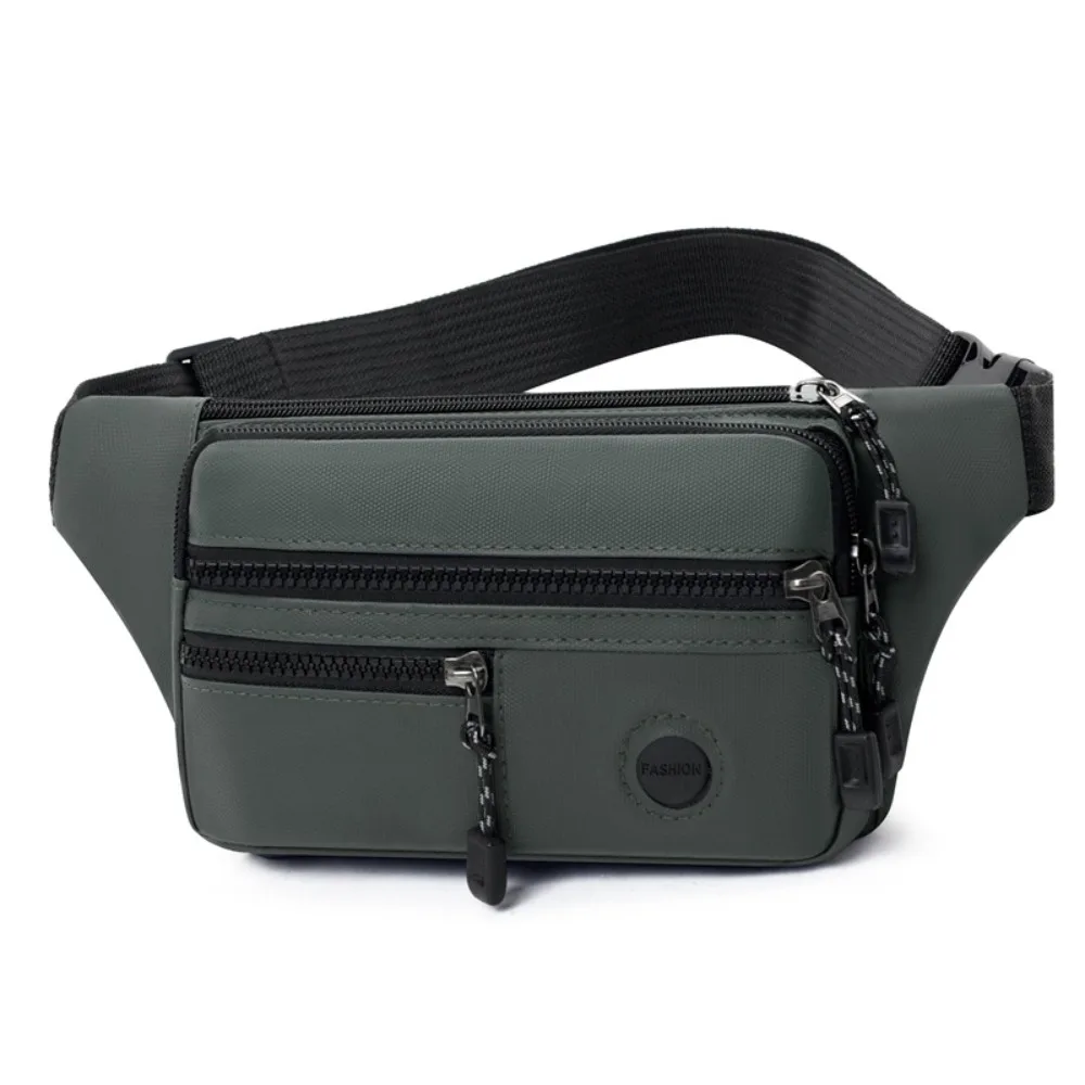 

Men's Waist Bag Casual Outdoor Sports Travel Fanny Pack Crossbody Messenger Chest Bags Waterproof Shoulder Phone Bag