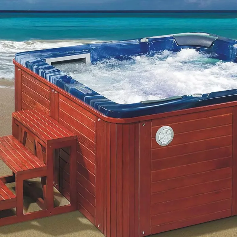 ZXHK Europe Control 140 Jets Swim Pool Outdoor Spa Hot Tub With er Function