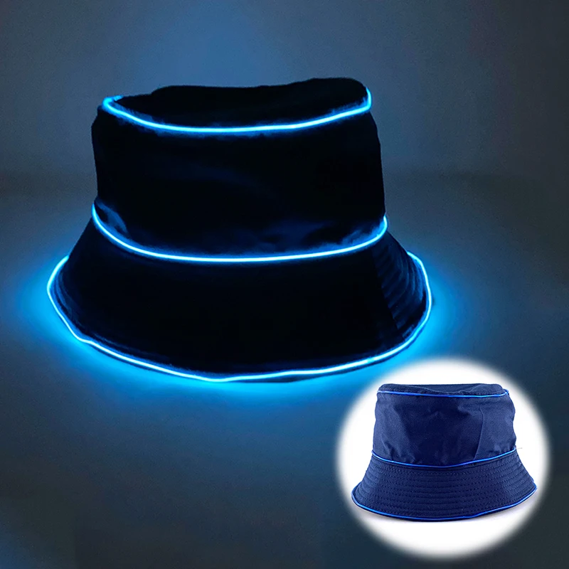Neue Ankunft Perlglanz Cowboy Hut Tanz Kostüm Dekorieren Leuchtende Cowgirl Kappe Glowing Für Neon Nachtclub