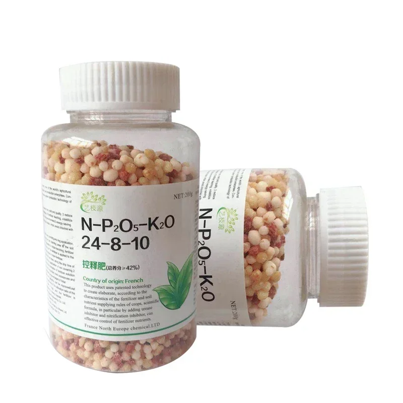 200g Horticulture Granular Controlled Release Fertilizer Universal Npk Long Fertilizer Effect, No Damage To Plant Roots