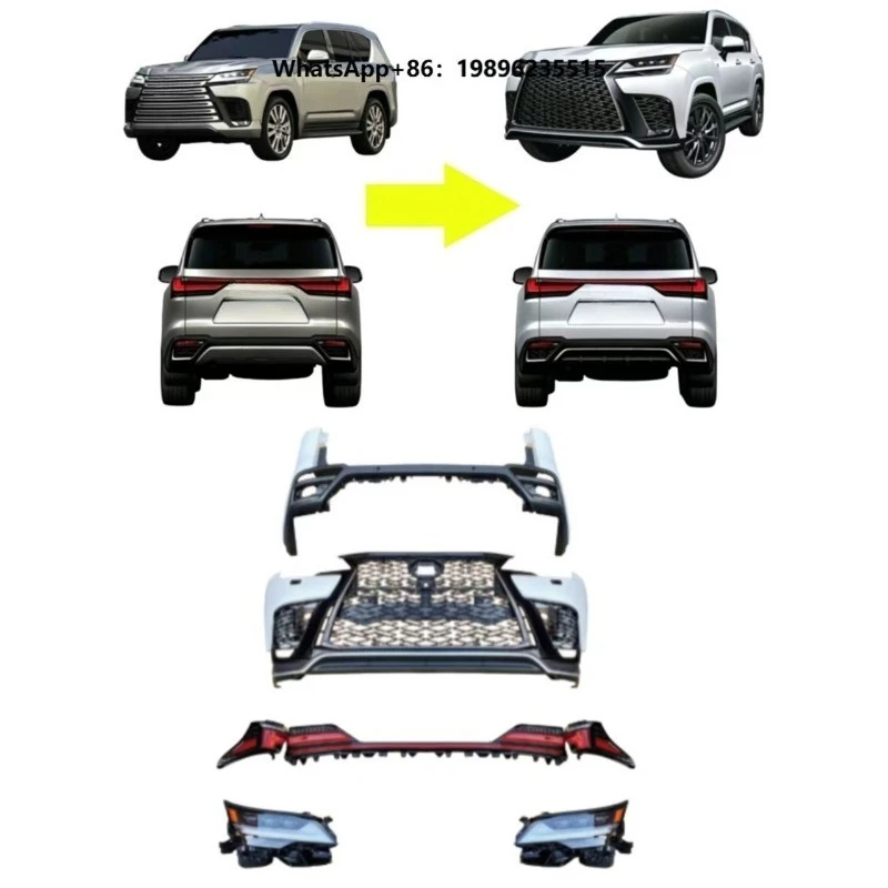 New Style Upgraded 2022 Sports Version Body Kit LED Headlights LED Taillights Car Bumper