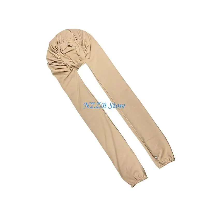 T21F Women Dreadlock Cap Sweat Wicking Pirate Hat for Climbing and Cycling Sports Headwear for Cycling and Running Head Wrap