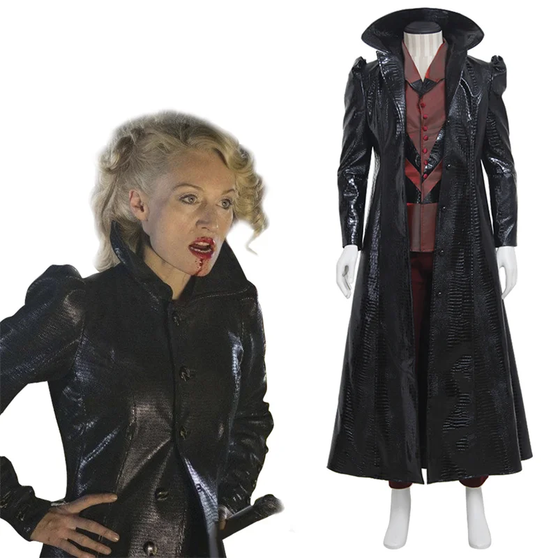 

Dracula Lady Jane Wetherby Vampire Cosplay Costume Adult Women's Halloween Carnival Outfits