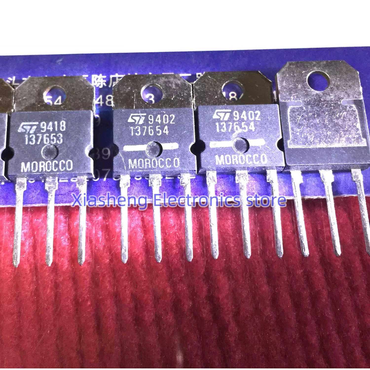 

New Original 2Pairs 137653 + 137654 TO-218 Transistor In Stock Good Quality