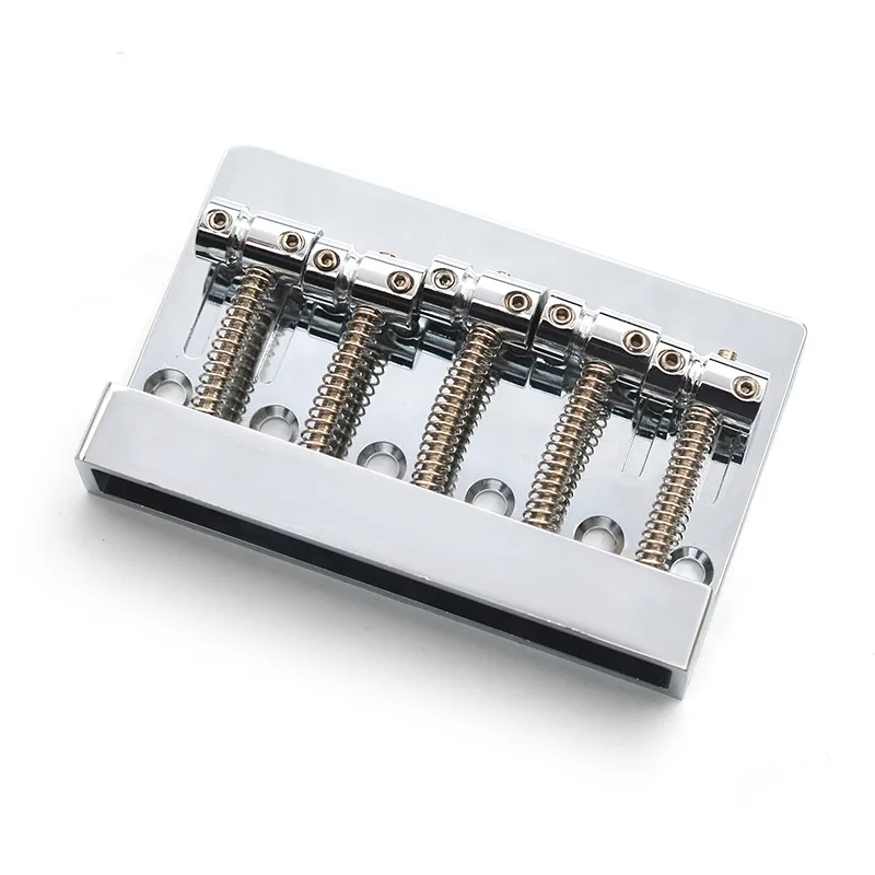 

Guitar 88x57mm Fixed Bridge for 5-String Bass Vintage Style 16mm String Spacing Bass Fixed Bridge Base