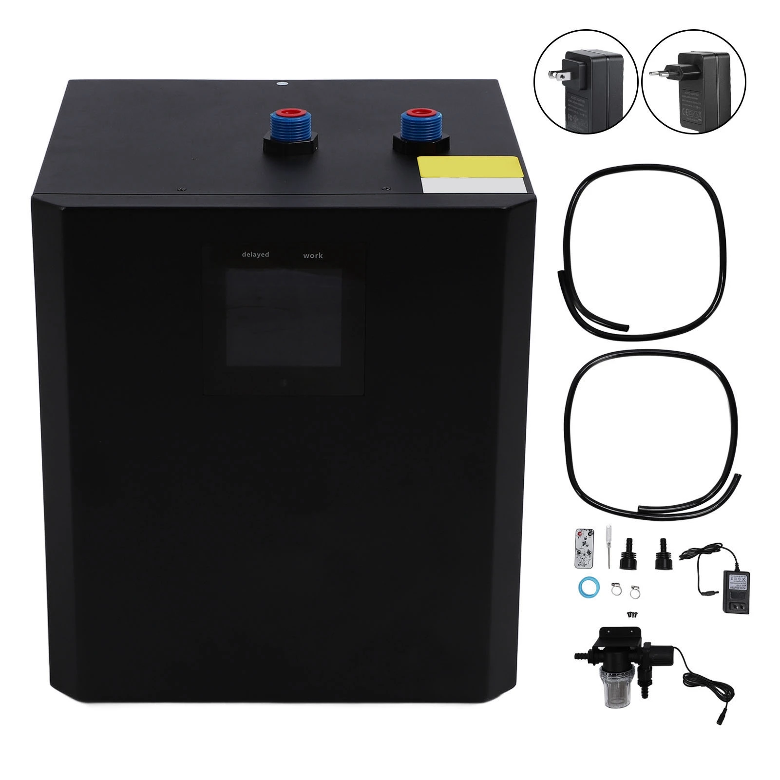 

Ice Bath Chiller Ice Bath Chiller LCD Touchscreen Low Noise 3 Modes 1/3 Ice Bath Cooling System Fro Home Hotel Outdoor Use