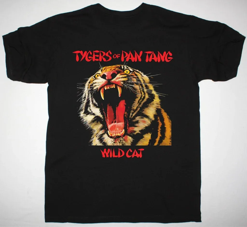 Tygers Of Pan Tang - Wildcat Black S-2345XL Unisex T-Shirt YA917