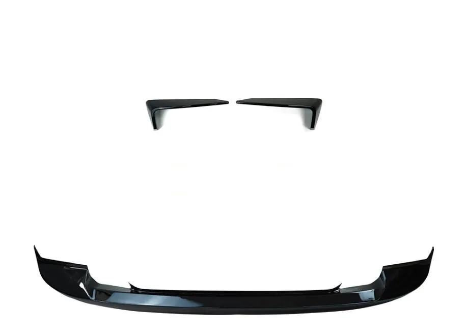 Pour Land Rover Defender 90/110 2020 - 2023 haute qualité ABS noir pare-chocs avant lèvre couteau à vent Spoiler protecteur couvercle corps Kit