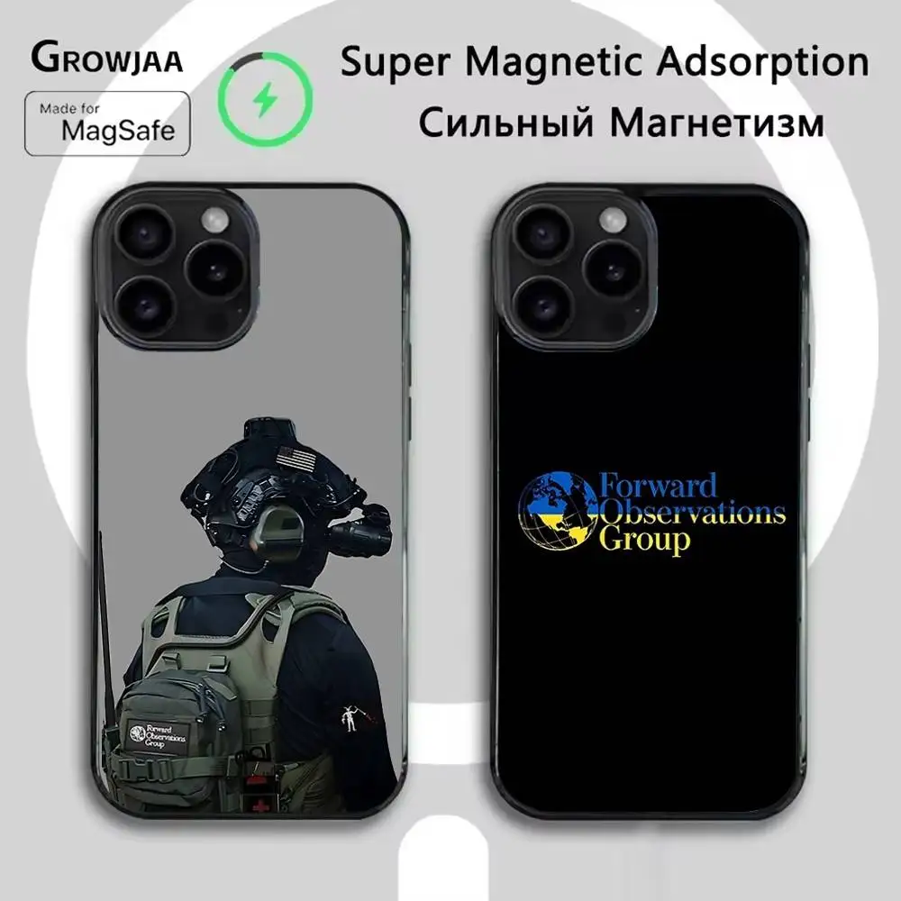 

Forward Observations Group FOG Magnetic Wireless Charging Case For iPhone 11,12,13,14,15,16,17,Pro,Max,Plus Shockproof Cover