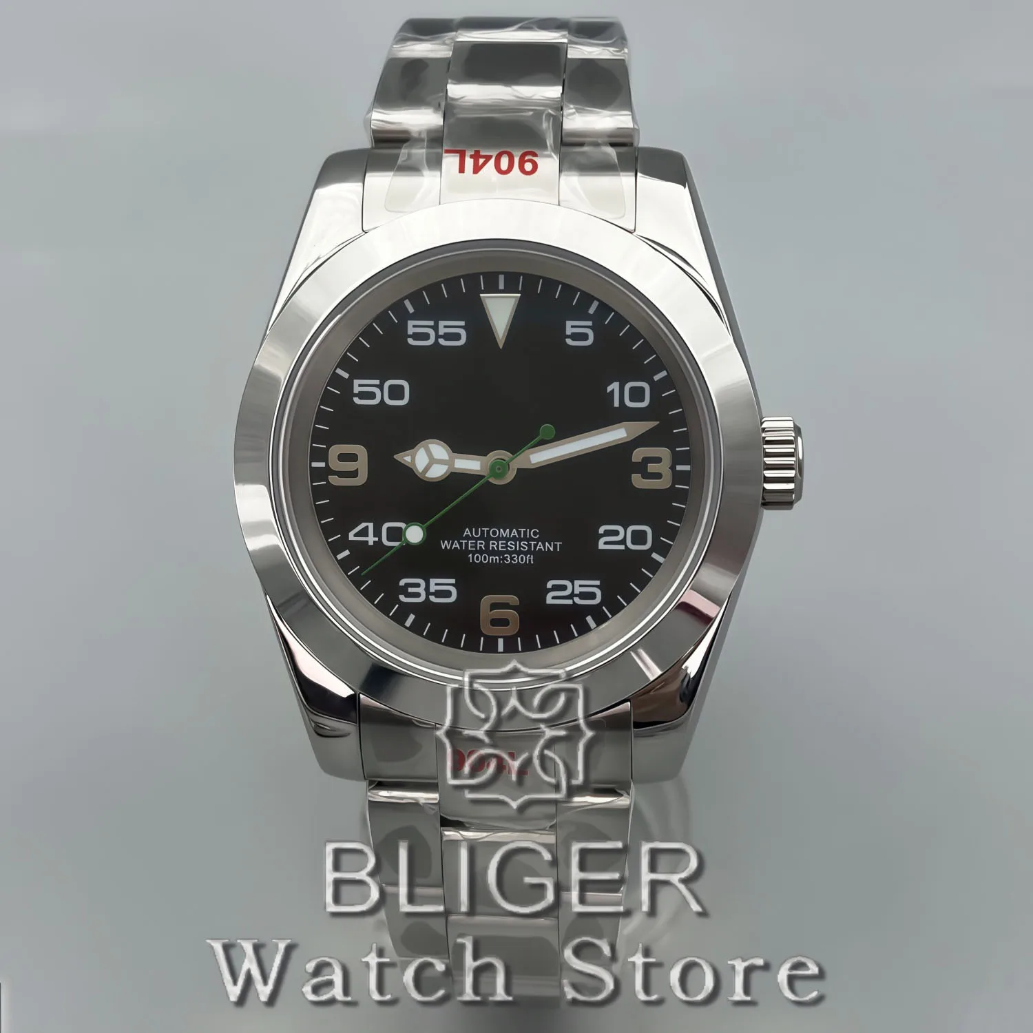 

BLIGER 36mm 39mm Men Mechanical Wristwatches Sapphire Glass NH35A PT5000 Automatic Watches Glass Luminous Waterproof Watch Men