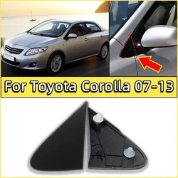 Auto Rearview Mirror Corner Triangle Fender Cover Plate Trim For Toyota Corolla 2007 2008 2009 2010 2011 2012 2013 60118-02060