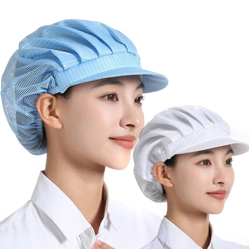 Chef Hat Dustproof Workshop Catering Hat Food Factory Work Hat Canteen Work Hat