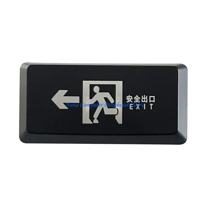 F68C Safe Exit 2U Backspace Keycap Through Keycaps ABS Etched Backlit Keycap