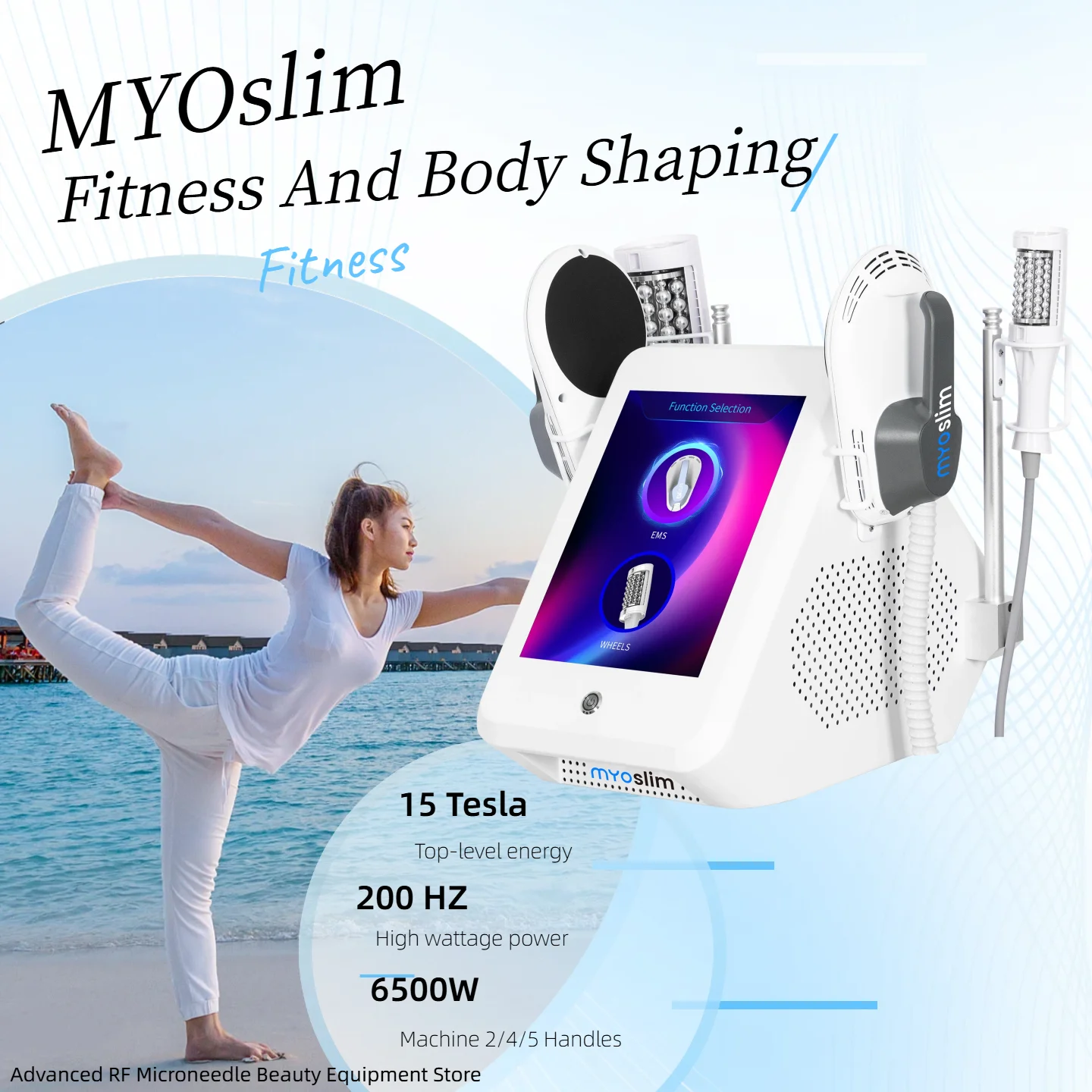 

Myoslim Vacuum Inner Ball Roller 360 Degree Rolling Cellulite Massage Weights Loss Machine Body Muscle Body Slimming Fat Removal
