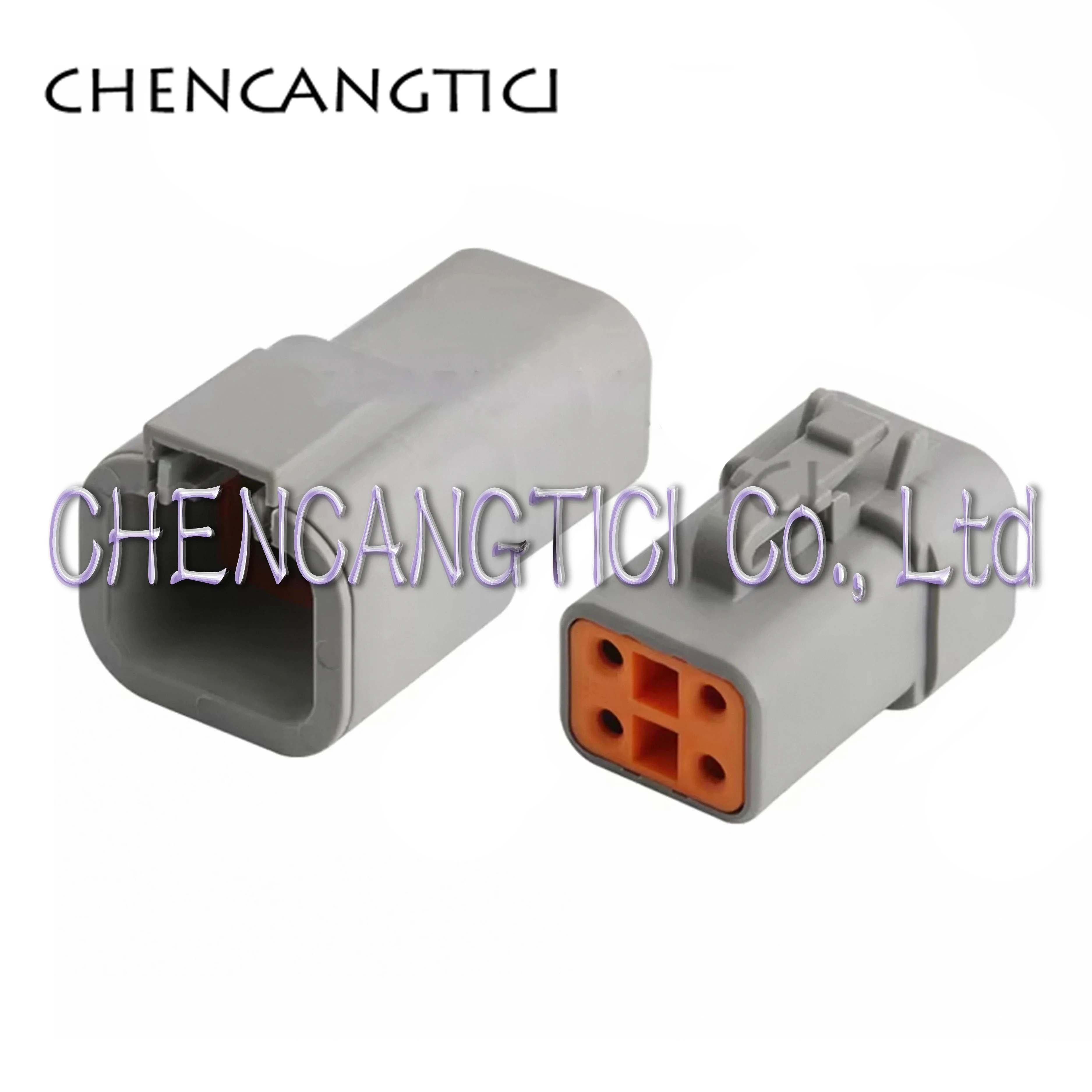 1 مجموعة 4 دبوس DTP06-4S DTP04-4P رمادي ذكر أنثى DTP 2.5 مللي متر السيارات التوصيل سيارة موصل كابل مقاوم للمياه مع محطات #1