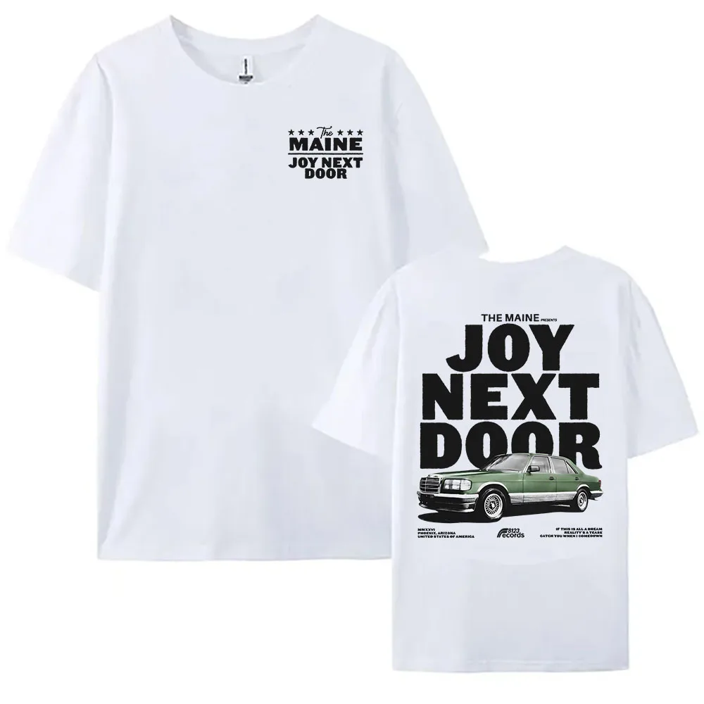 Joy Next DOOR Tees The Maine Band Fashion Graphic T-shirt Summer Short Sleeve Women/Men Tshirts Cotton Soft Casual Unisex  Shirt