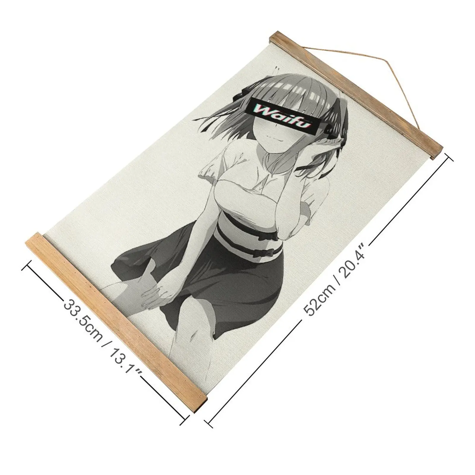 Top Quality Nino Nakano Waifu Series 1 Mouse Pad For Canvas Hanging Picture Wall Decoration Cool Restaurant   Picture Style Hang