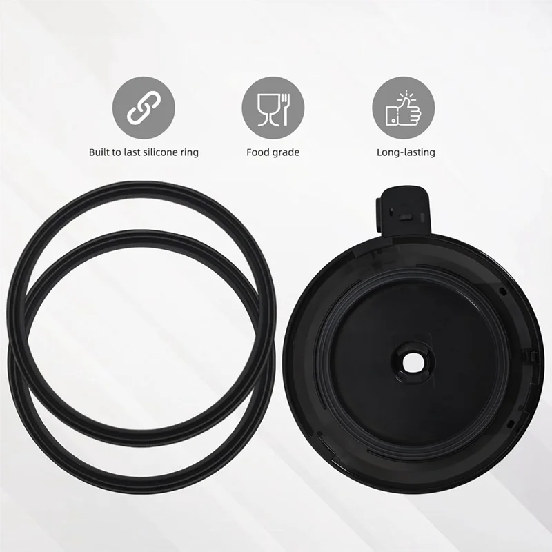 A85I-Creami Lid Replacement For Ninja NC299AMZ/NC301/NC300/NC201/NC101 Series Ice Cream Maker Accessories