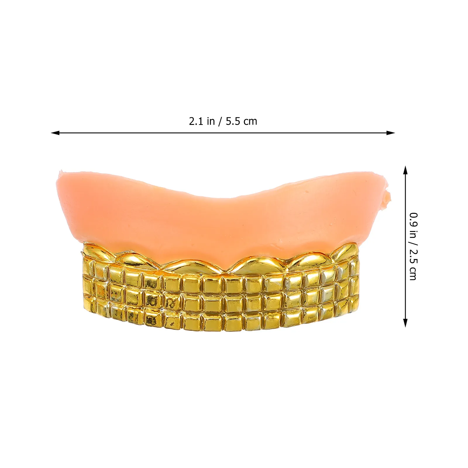 12 stuks grappige valse tanden Halloween kostuum rekwisieten Buckteeth benodigdheden voor feestpranks en stressverlichting Gag Gift