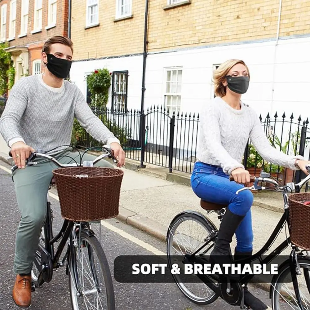 UV Face Shield Washable Reusable Sun Protection Face Mask Breathable Ice Silk Face Cover for Motorcycle Running Riding Exercise