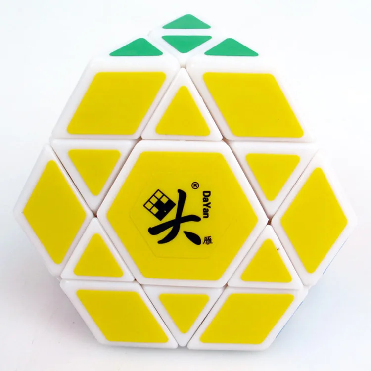 دايان مكعب سحري غريب الشكل من الأحجار الكريمة الجيل الثامن مكعب أحجار كريمة كبير على شكل خاص مكعب هرم زاوية مقطوعة