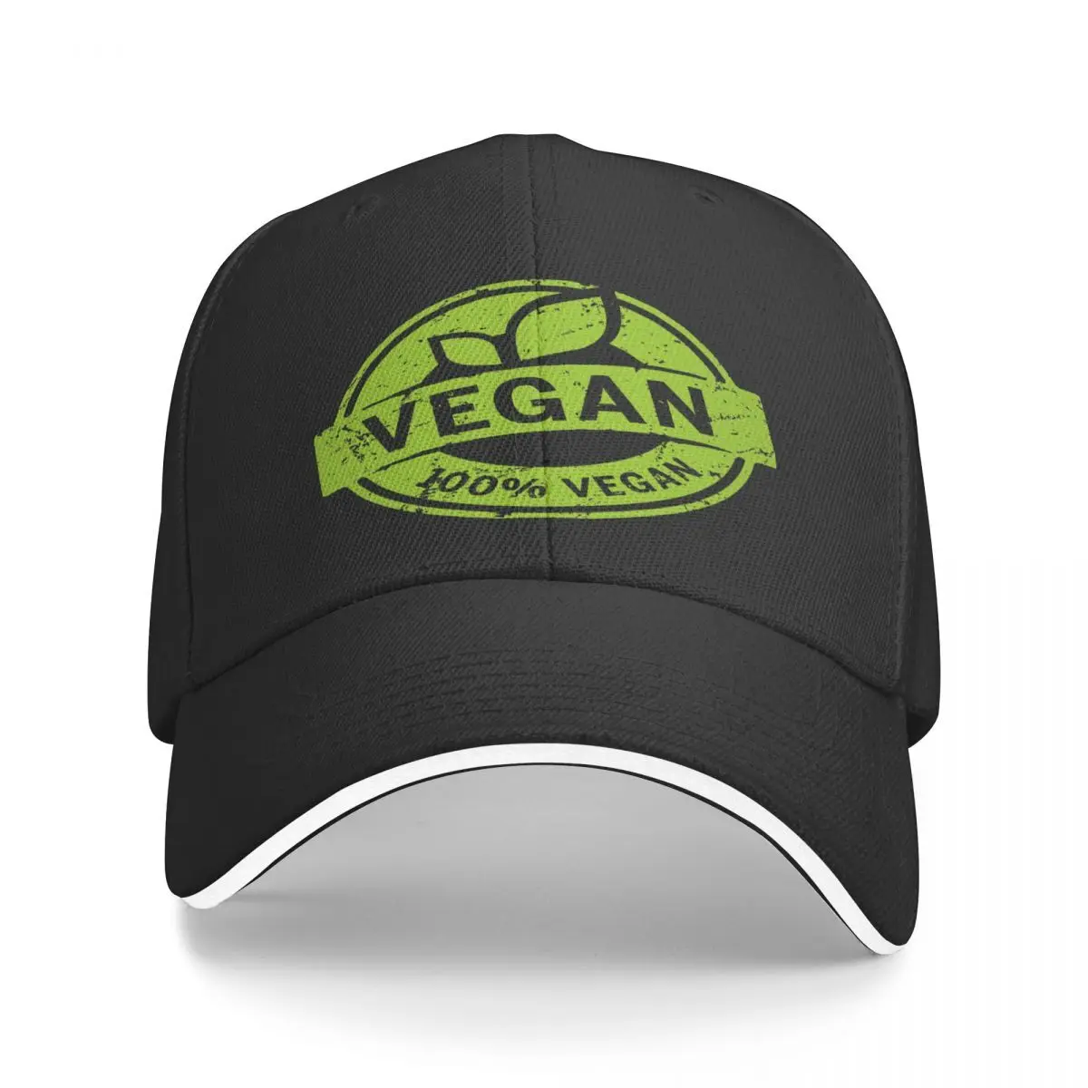 Topi bisbol Logo Vegan 3610, topi bola musim panas, topi bisbol, topi pria