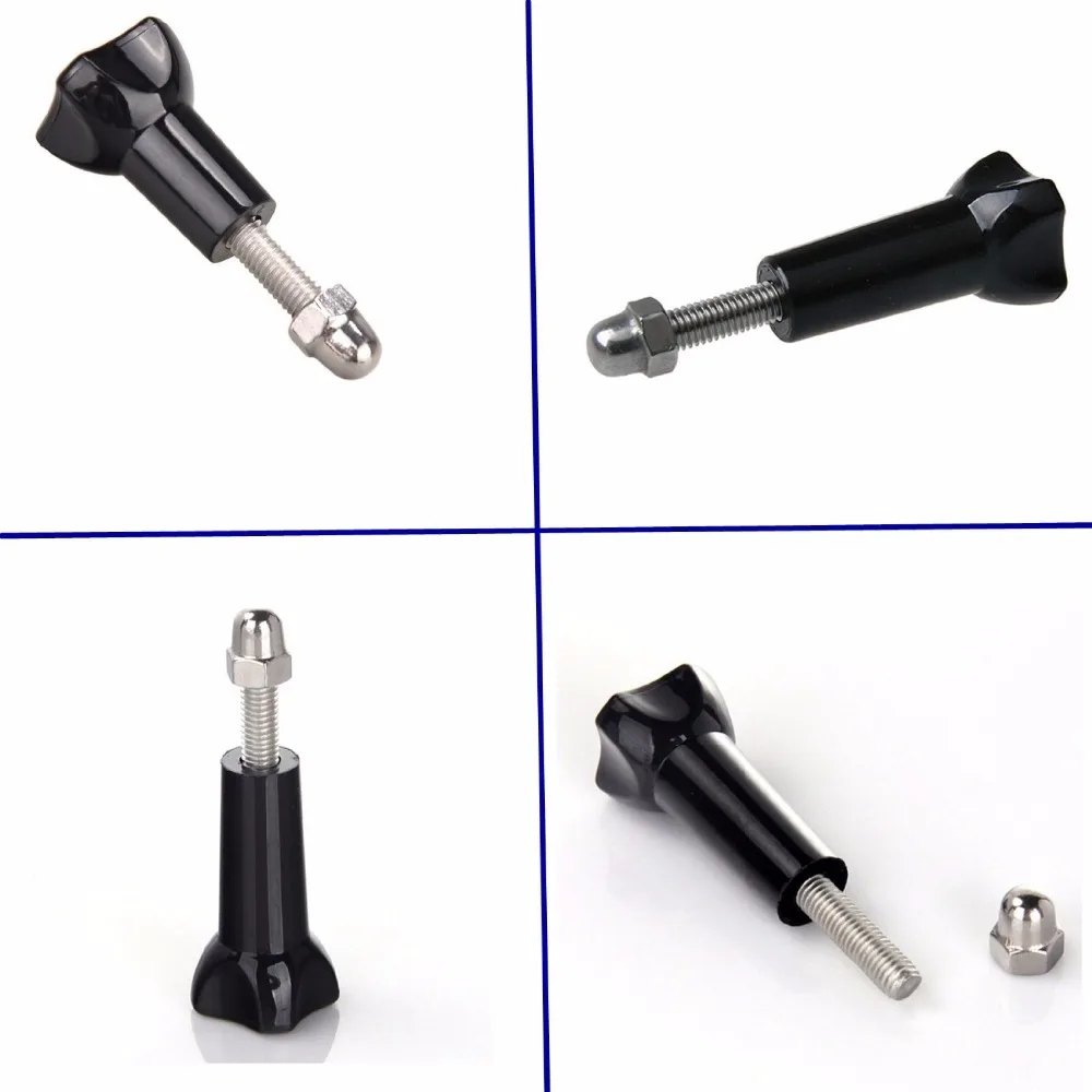 4 في 1 الأساسية عمل كاميرا الملحقات عدة الإفراج السريع مشبك ترايبود جبل ل GoPro بطل 10 9 6 5 الذهاب برو SJCAM يي 4K Eken H9