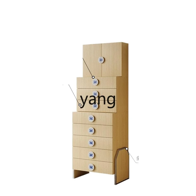

LH Tianyun super chest log high-end porch cabinet personalized drawer cabinet all solid wood