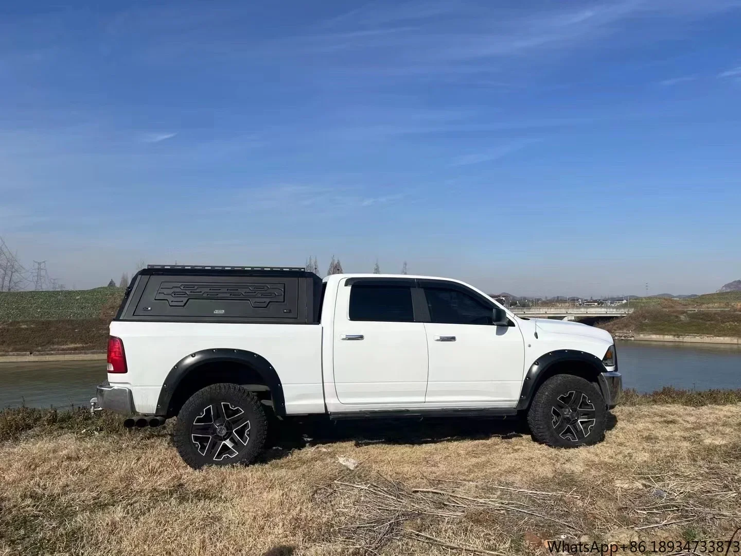 Pickup Bed Cover 4x4 Offroad Accessories Steel Truck Canopies Canopy For Dodge Ram 1500/2500 With Rambox