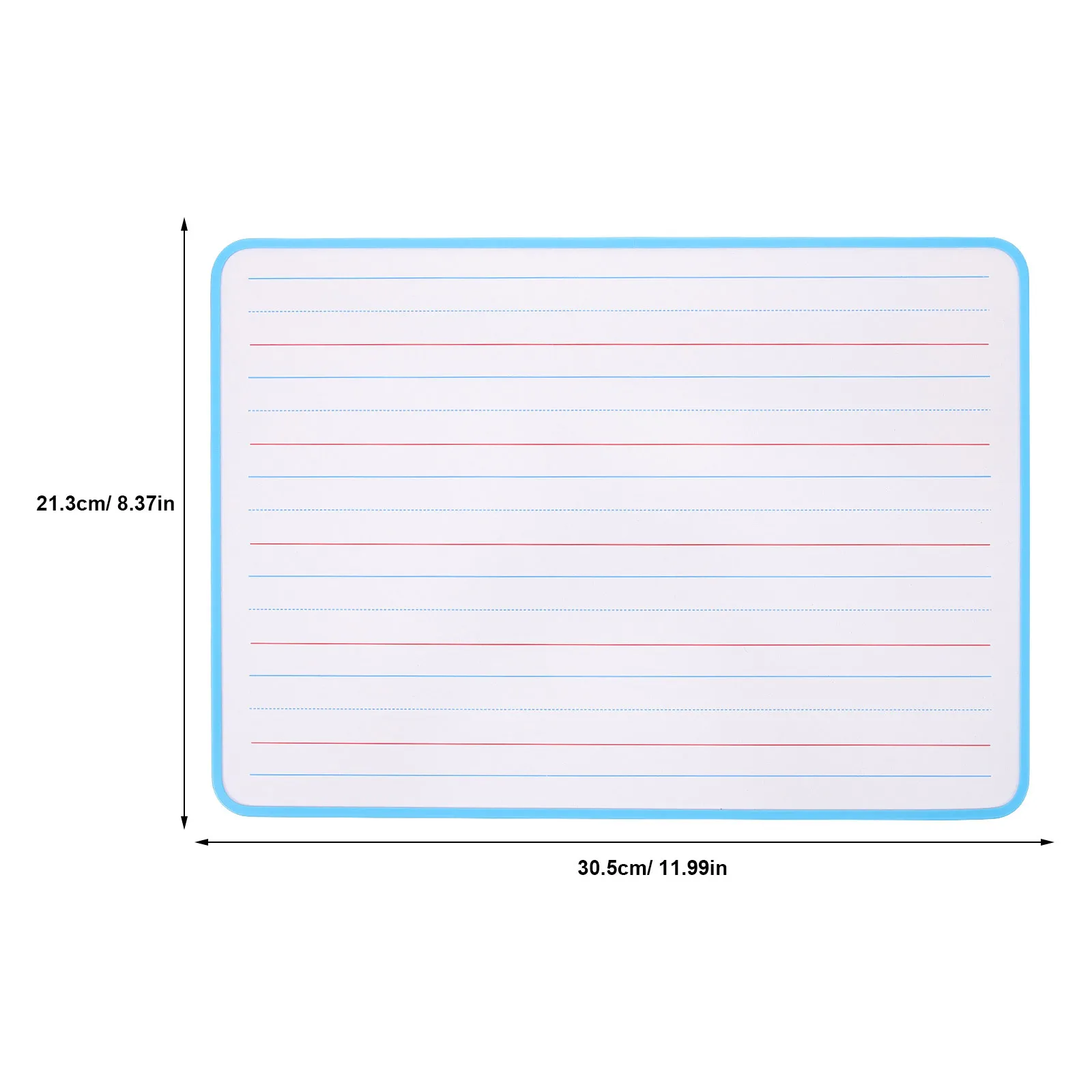 Lined Whiteboard for Double Sided Small Dry Erase Board Portable Lightweight Home School Use Lined White Board Dry Erase