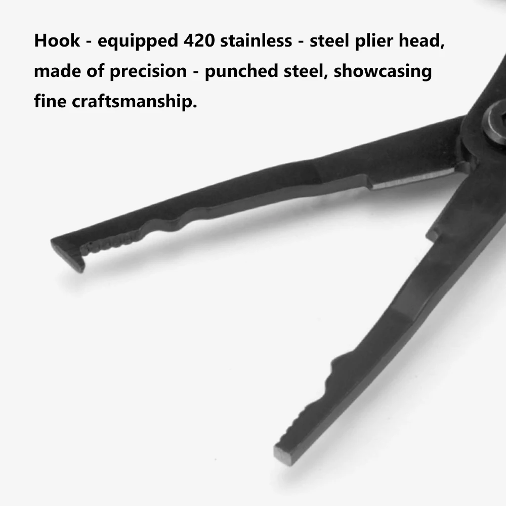 

Высокопрочный ​ ​ Рыболовные плоскогубцы ​ ​ ​ ​ противоскользящая ручка ​ ​ ​ ​ Ножницы тканые ​ ​ ​ ​ Средство для удаления крючков ​ ​ ​ ​ Линейный резак ​ ​ ​ Коррозионностойкий ​ ​