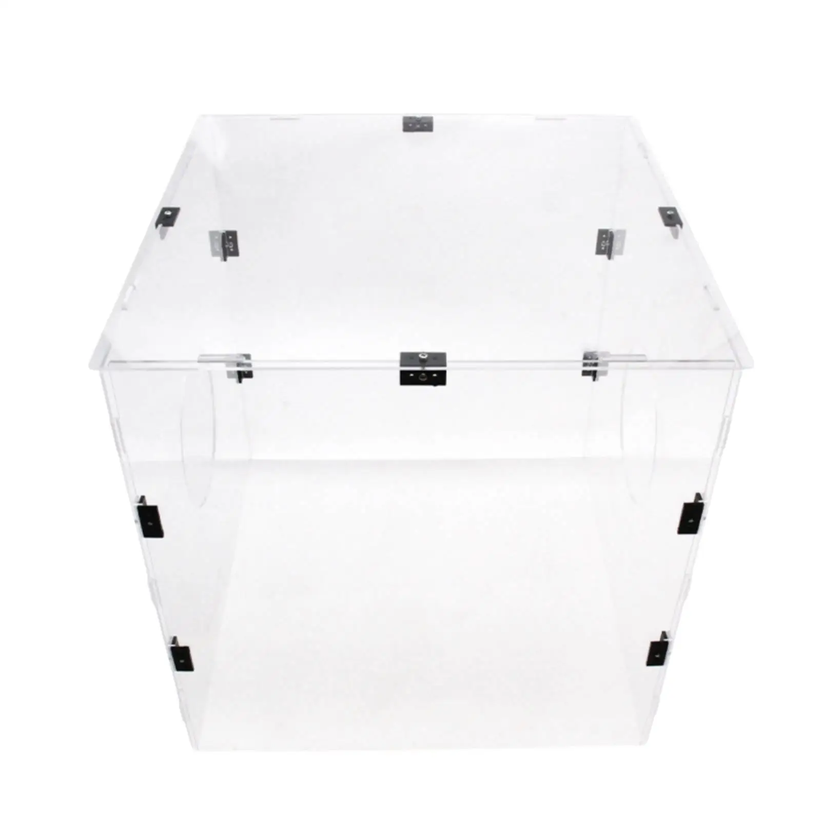 Model Processing Enclosure Reusable Modular Acrylic Dust Booth Clear
