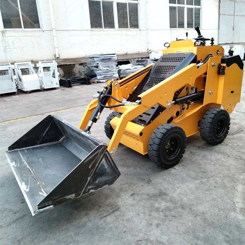 رائجة البيع جرافة انزلاقية صغيرة تخصيص المحرك Ce Epa Euro5 معتمدة جرافة انزلاقية التوجيه متعددة الوظائف رافعة عجلات صغيرة