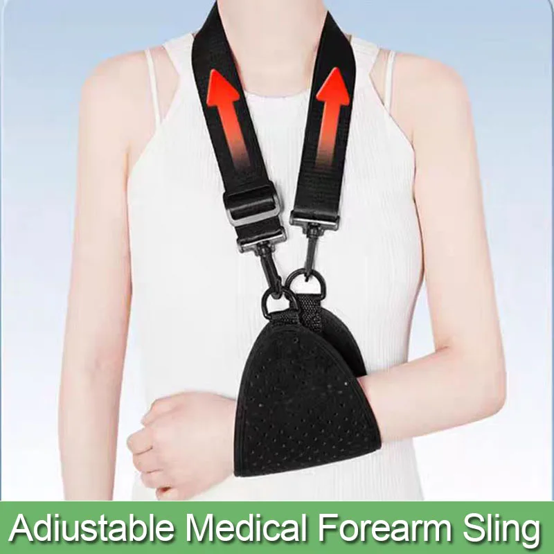 1Pcs Arm Sling Shoulder Contusion Strain Shoulder Dislocation Support Wrist Fracture Forearm Sling Surgery Recovery Tool