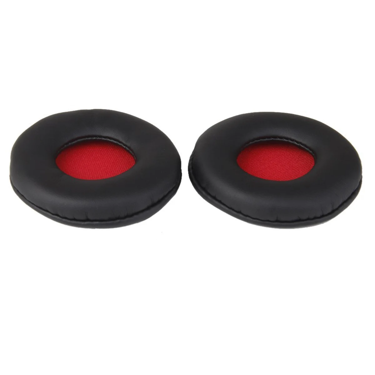 

Pair of Headphones Replacement Ear Pad Ear Cushion Cover Repair Parts for MDR-ZX600 (Black+Red)