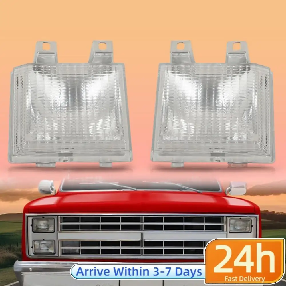 

1 Pair Side Corner Marker Lamp AM-97026184 Turn Signal Side Corner Marker Light Replace 918046 918045 for Chevy Blazer 1987-1988