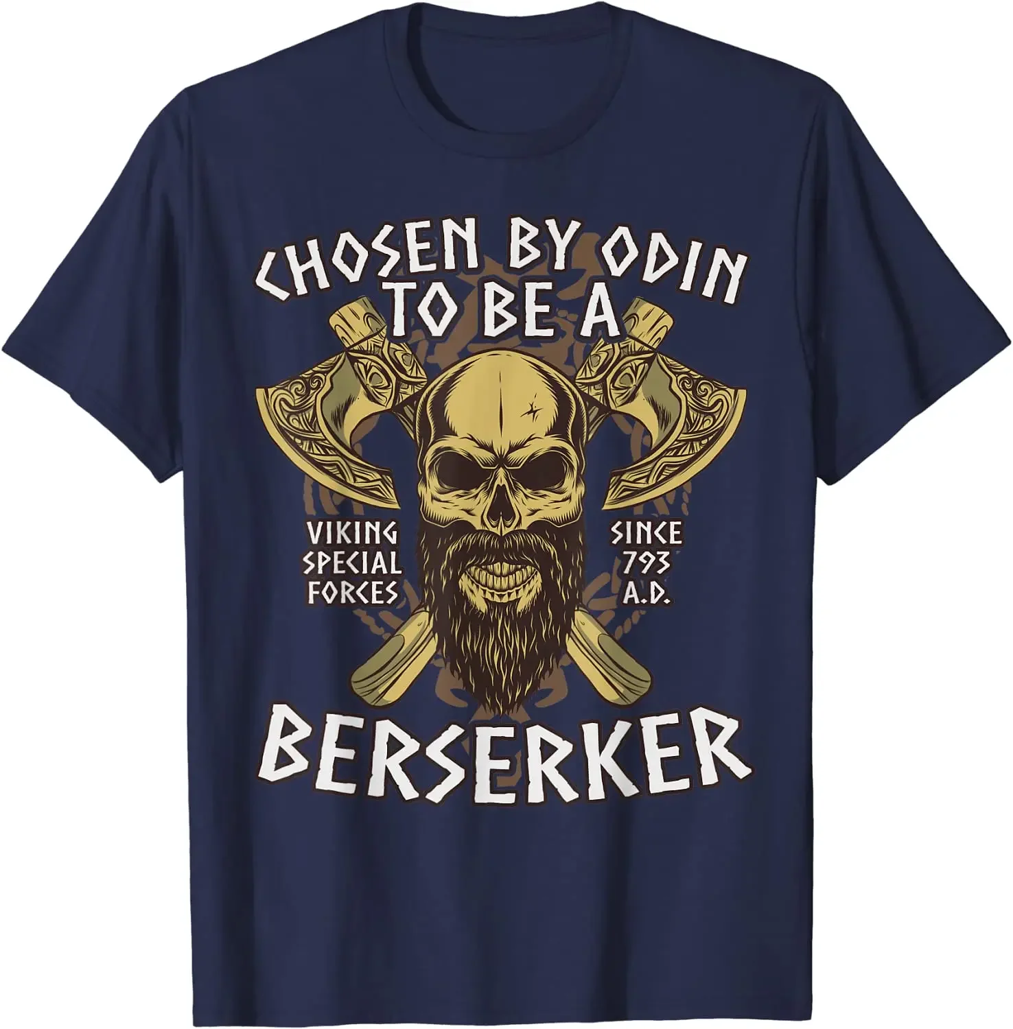 Berserker Special Forces Men T-Shirt Short Sleeve Casual 100% Cotton O-Neck T Shirts