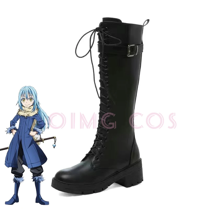 Diese Zeit wurde ich als Schleim Cosplay Schuhe Anime chinesischen Stil Halloween für Männer Spiel wieder geboren