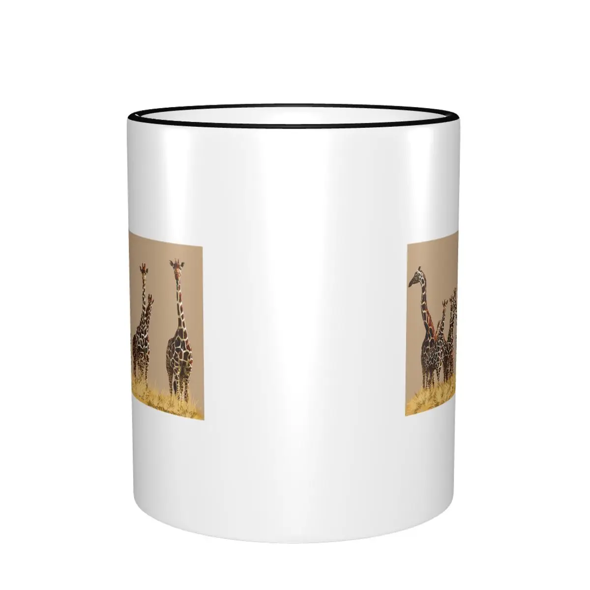 Giraffes Mug Funny Ceramic Coffee Cups Tea Mugs Milk Cup Drinkware Gift for Woman Man