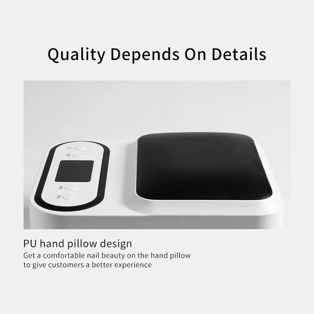 เครื่องอบเล็บยูวีแอลอีดีแบบมืออาชีพ ชาร์จซ้ำได้ พกพาสะดวก 2-in-1 ไร้สาย กำลังไฟ 48 วัตต์ พร้อมที่รองมือ สำหรับใช้ในร้านเสริมสวยและที่บ้าน