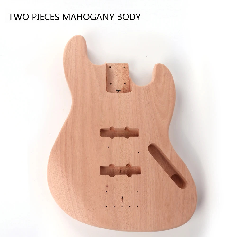 four string electric jazz bass kits diy roasted maple neck and fingerboard mahogany body all hardware