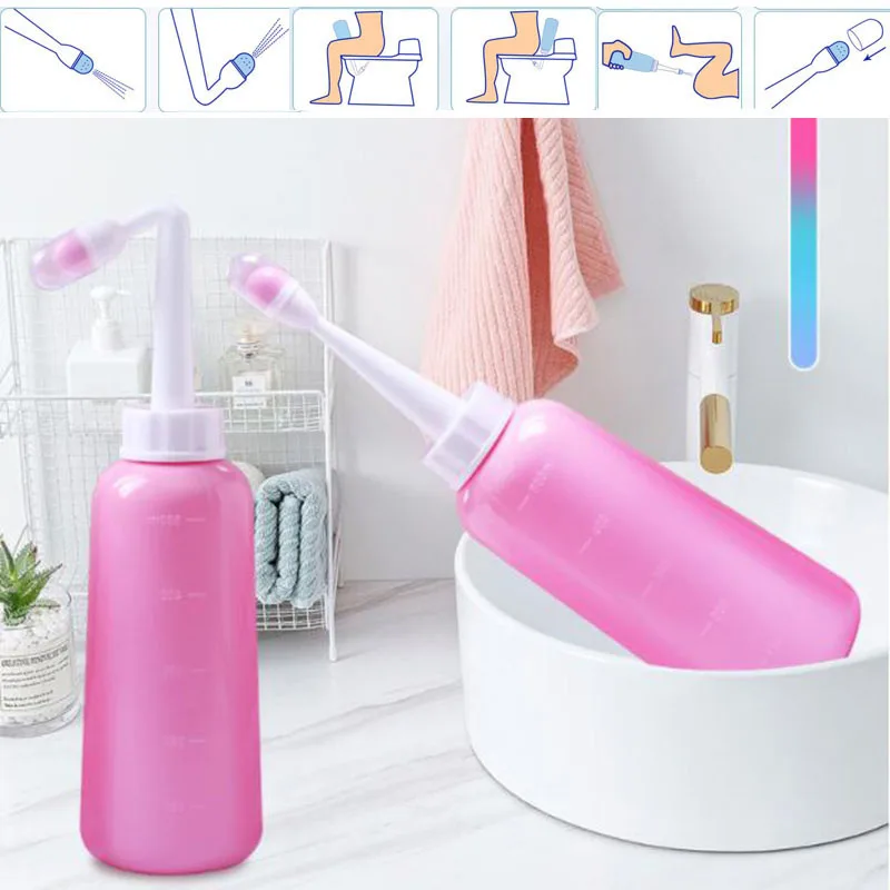 Pulvérisateur de bidet portable pour voyage, bouteille, pommeau de douche, buse, nettoyant personnel pour le cul, siège à main, toilette, hygiène,