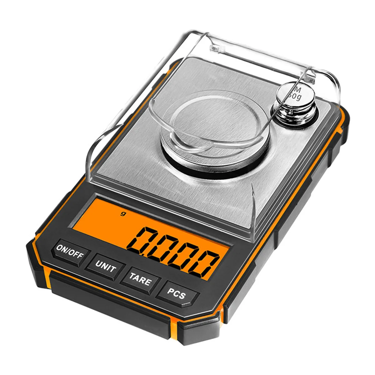 

B50 50g 0.001g Digital Scale Portable Electronic Scale Precision Professional Pocket Milligram Scale 50g Calibration Weights